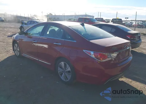 2015 Hyundai Sonata Hybrid Limited from USA, damaged, VIN KMHEC4A48FA126966